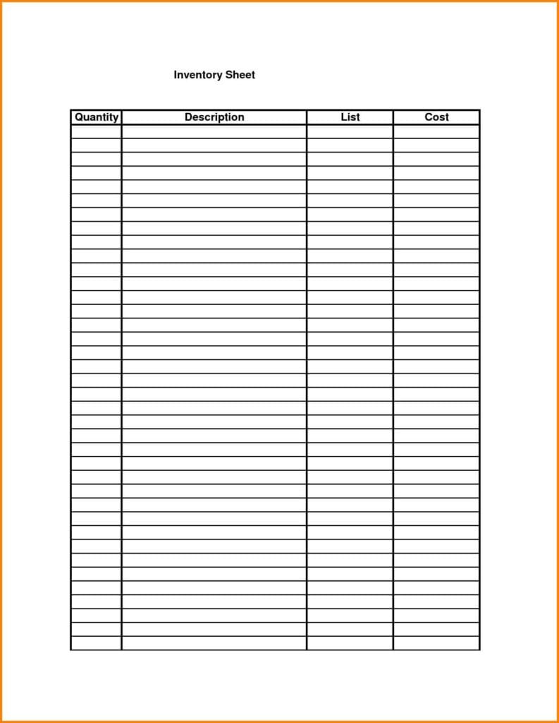 90 Free Printable Coin Inventory Sheets 39
