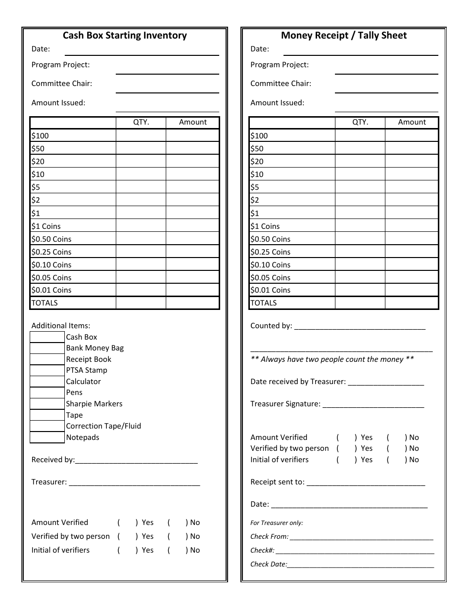 90 Free Printable Coin Inventory Sheets 50