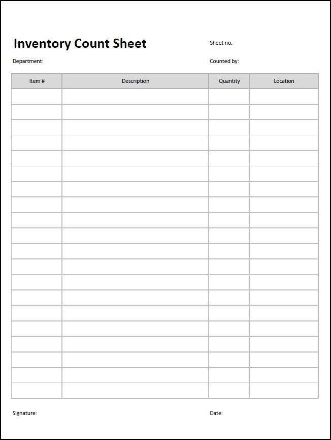 90 Free Printable Coin Inventory Sheets 54