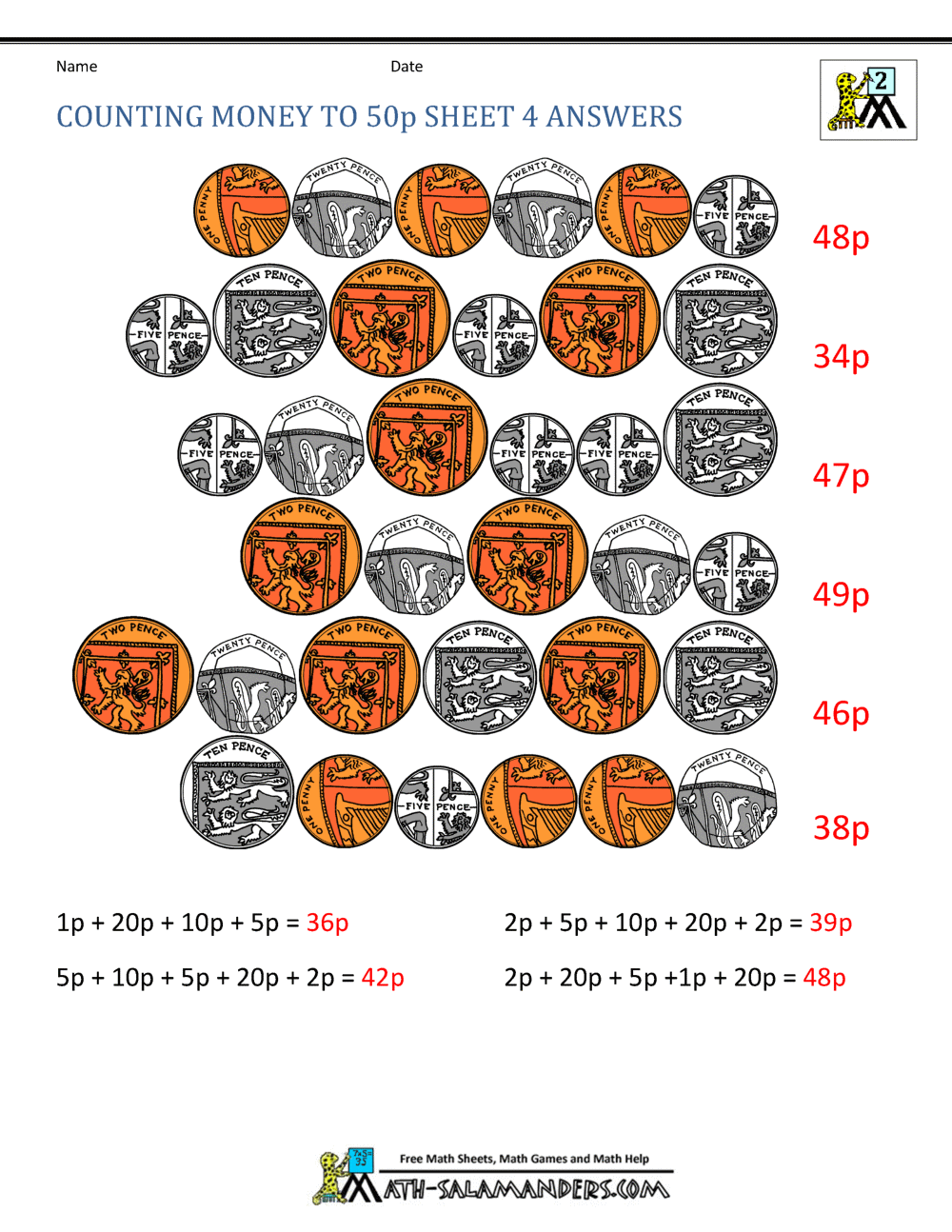 90 Free Printable Coin Inventory Sheets 63