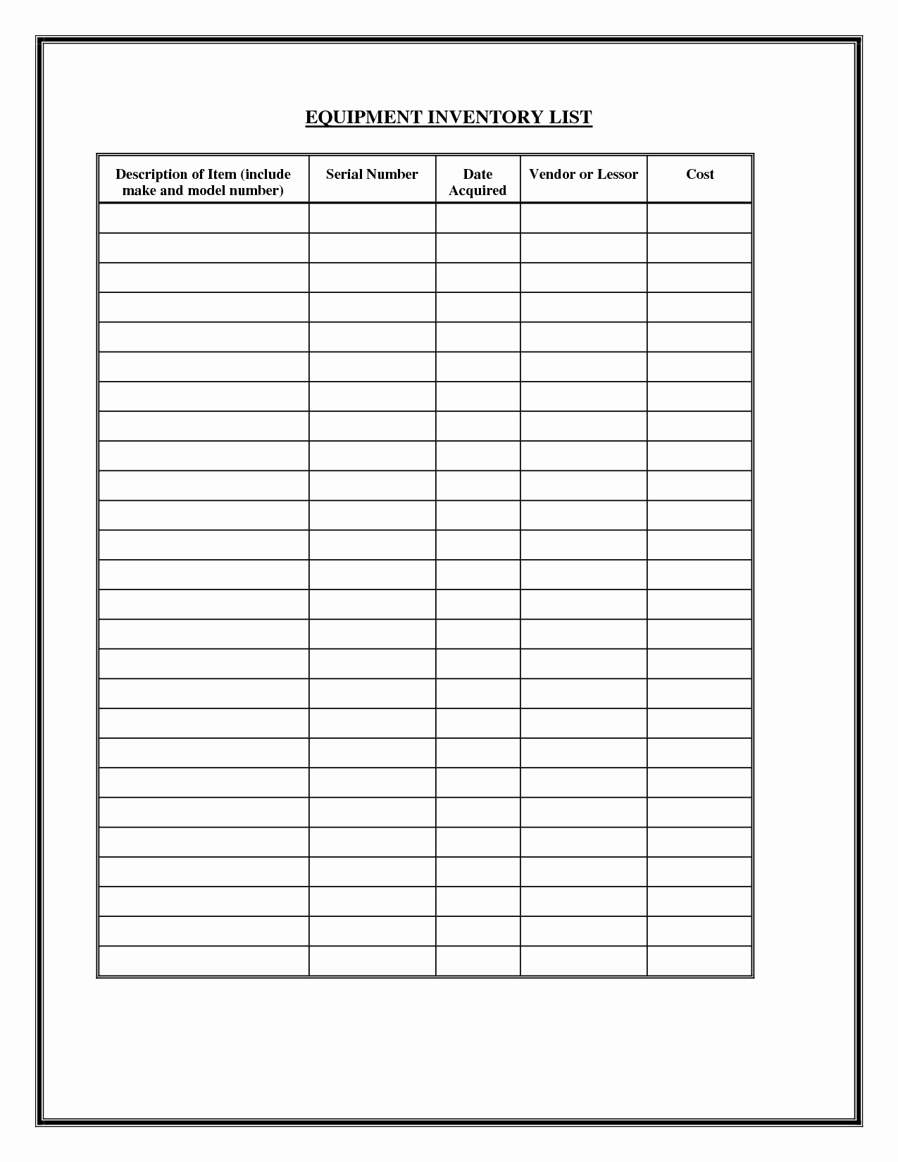 90 Free Printable Coin Inventory Sheets 72