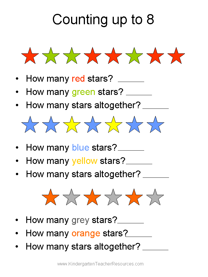90 Free Printable Math Sheets For Kindergarten 12