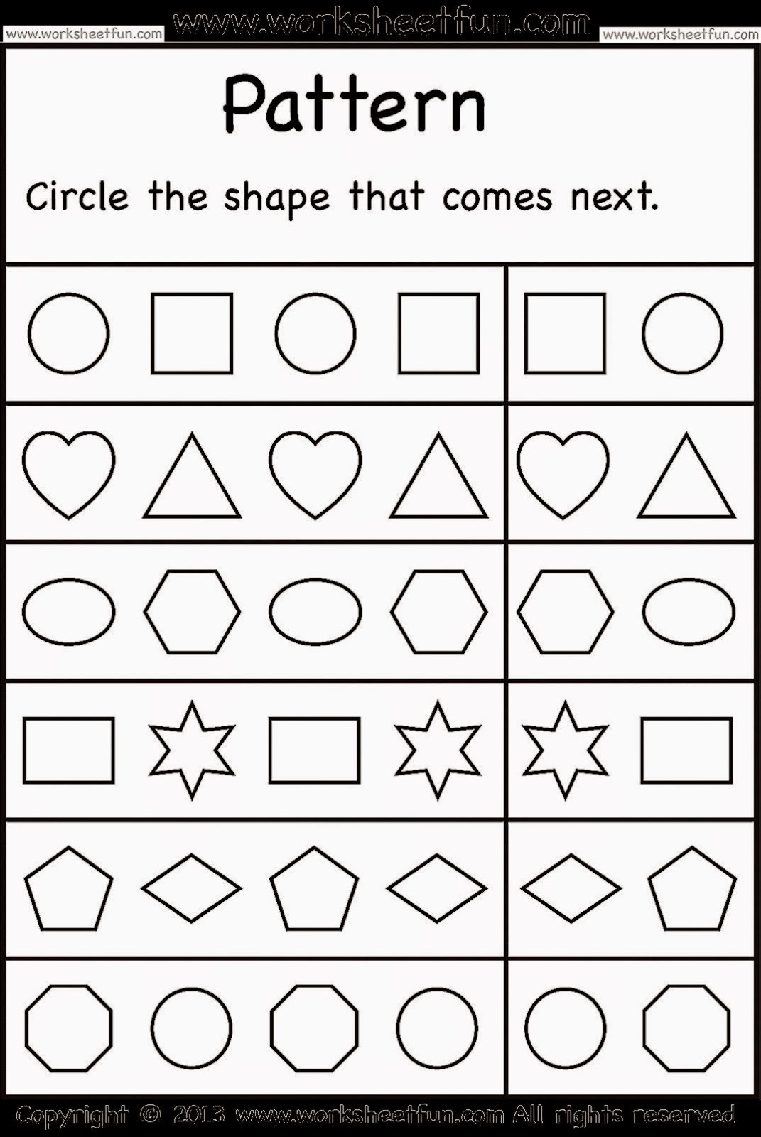 90 Free Printable Math Sheets For Kindergarten 19