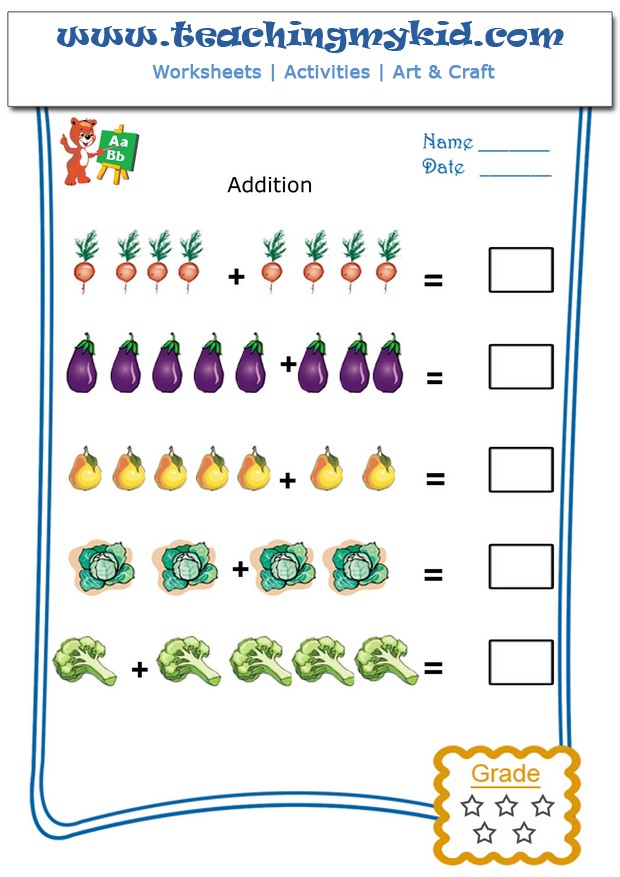 90 Free Printable Math Sheets For Kindergarten 25