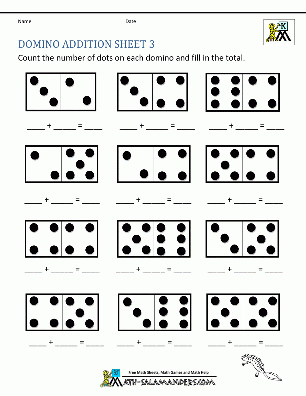 90 Free Printable Math Sheets For Kindergarten 35