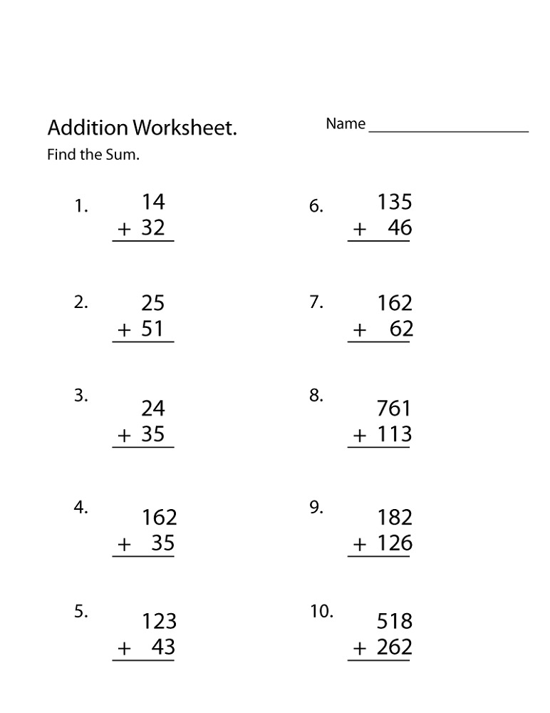 90 Free Printable Math Sheets For Kindergarten 39