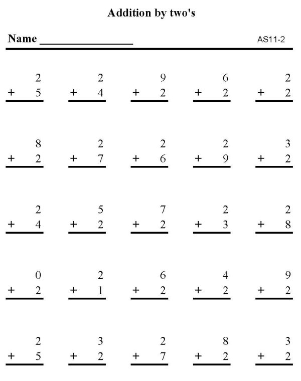 90 Free Printable Math Sheets For Kindergarten 7