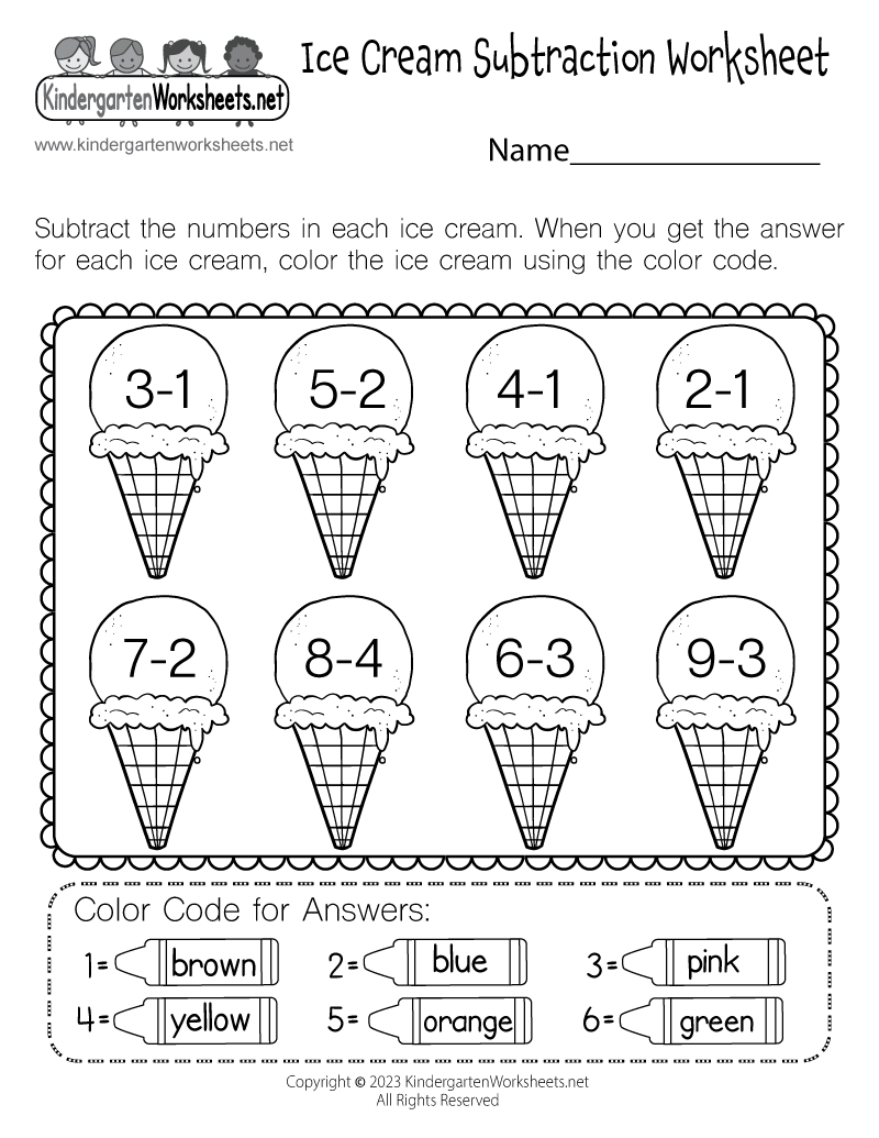 90 Free Printable Math Sheets For Kindergarten 71