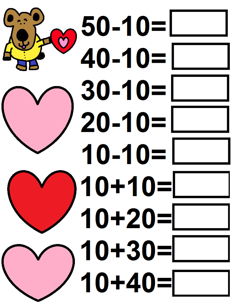 90 Free Printable Math Sheets For Kindergarten 73