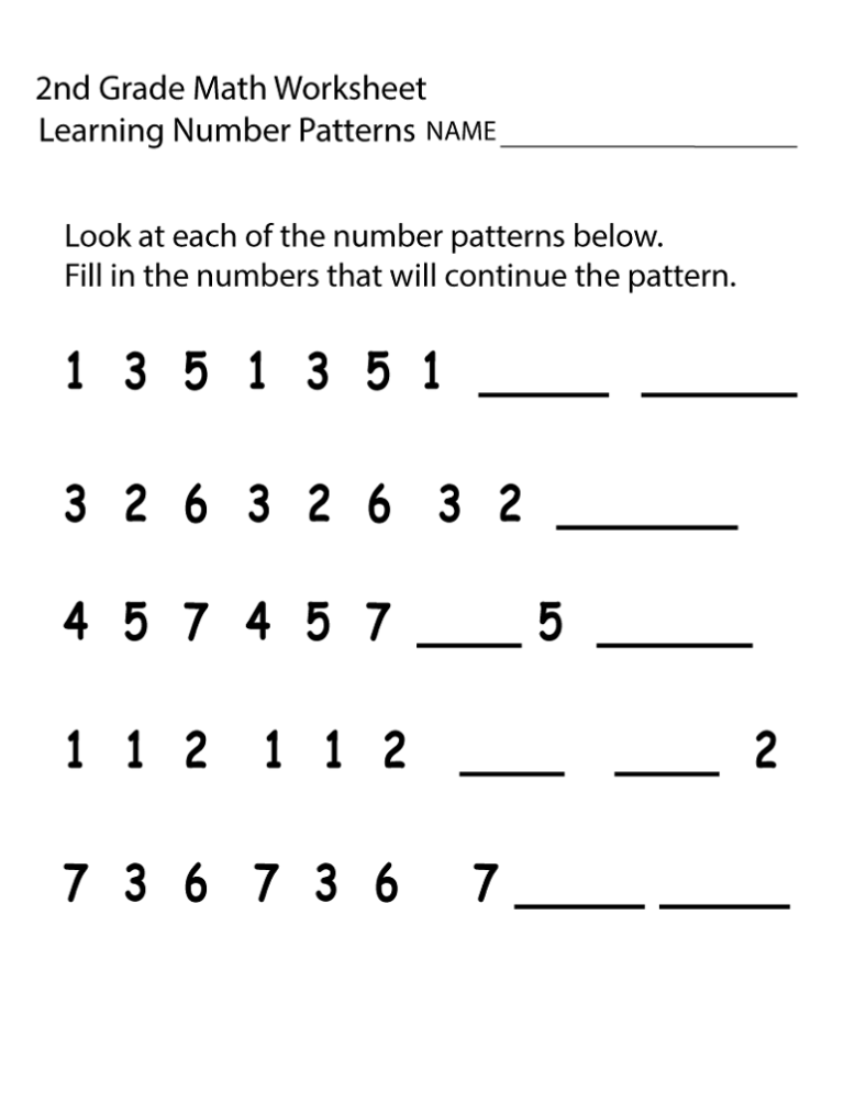 90 Free Printable Math Sheets For Kindergarten 8