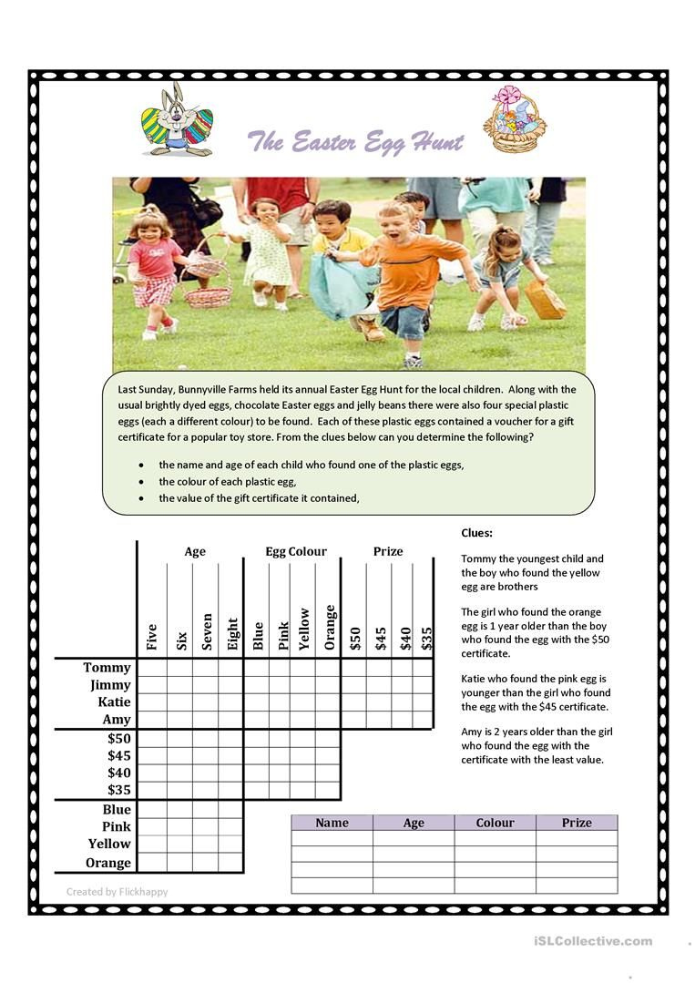 90 Logic Puzzles Free Printable 22