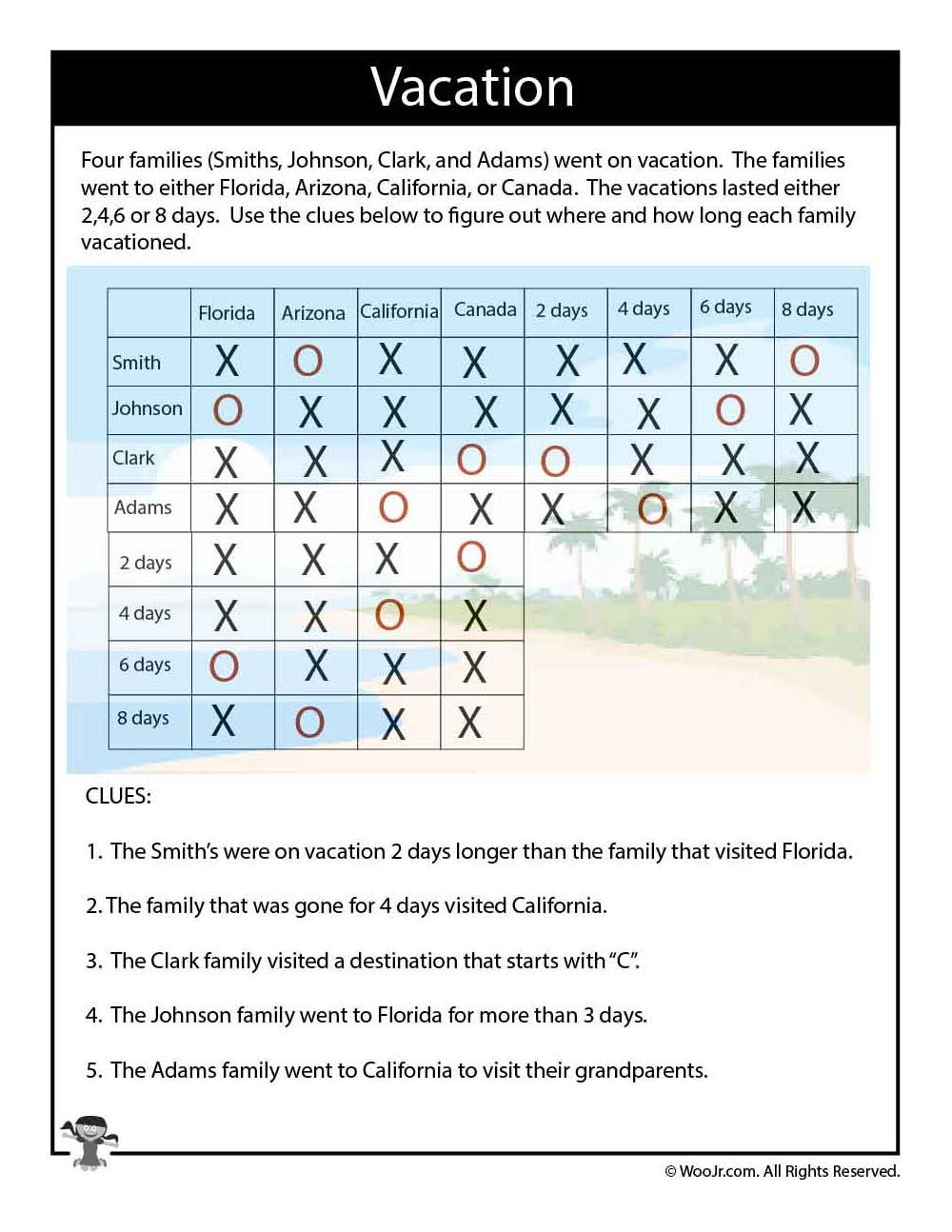 90 Logic Puzzles Free Printable 30