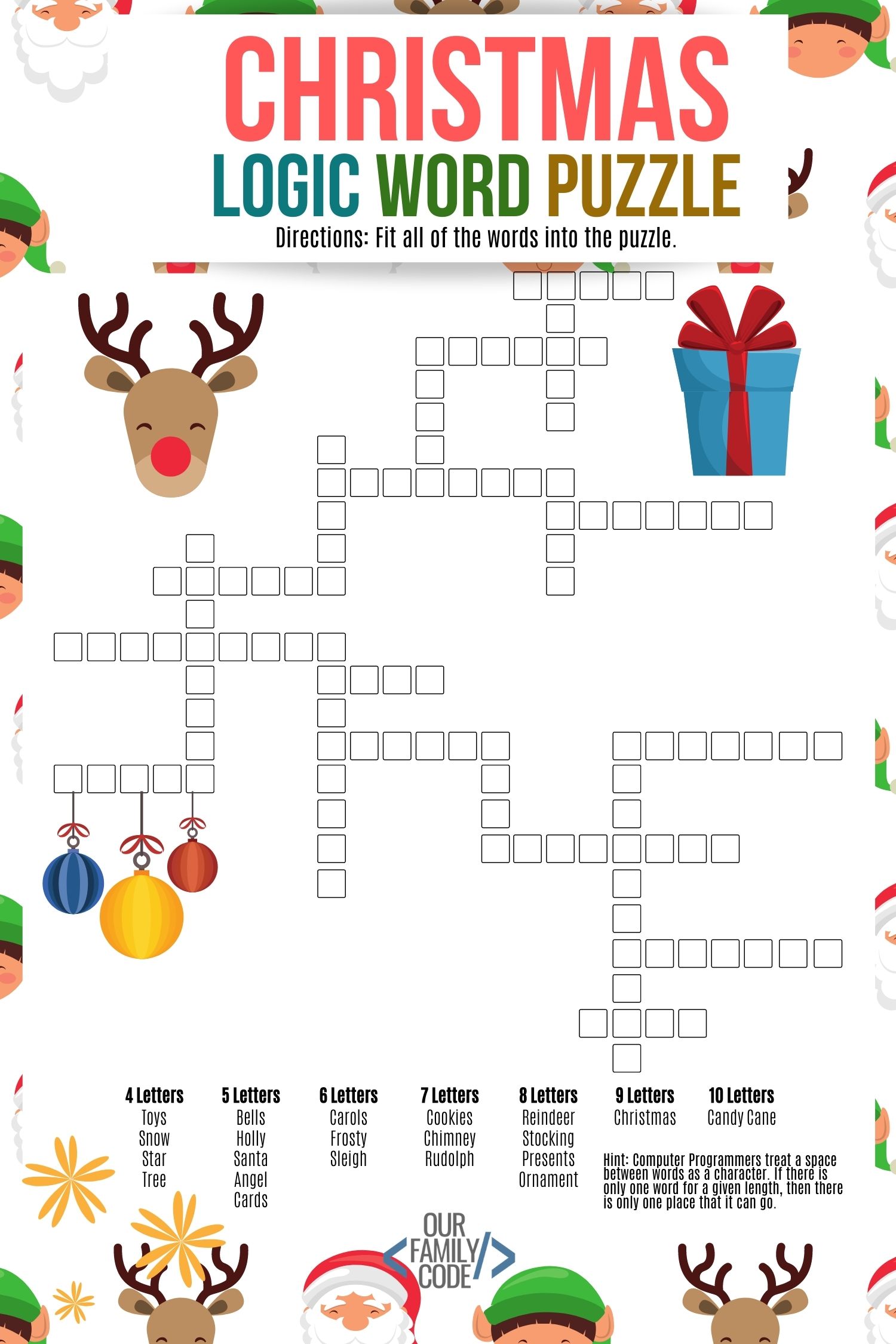 90 Logic Puzzles Free Printable 73