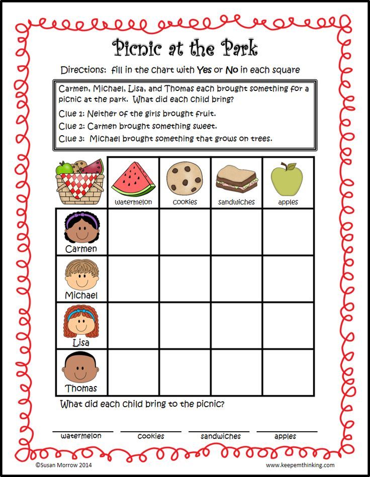 90 Logic Puzzles Free Printable 9