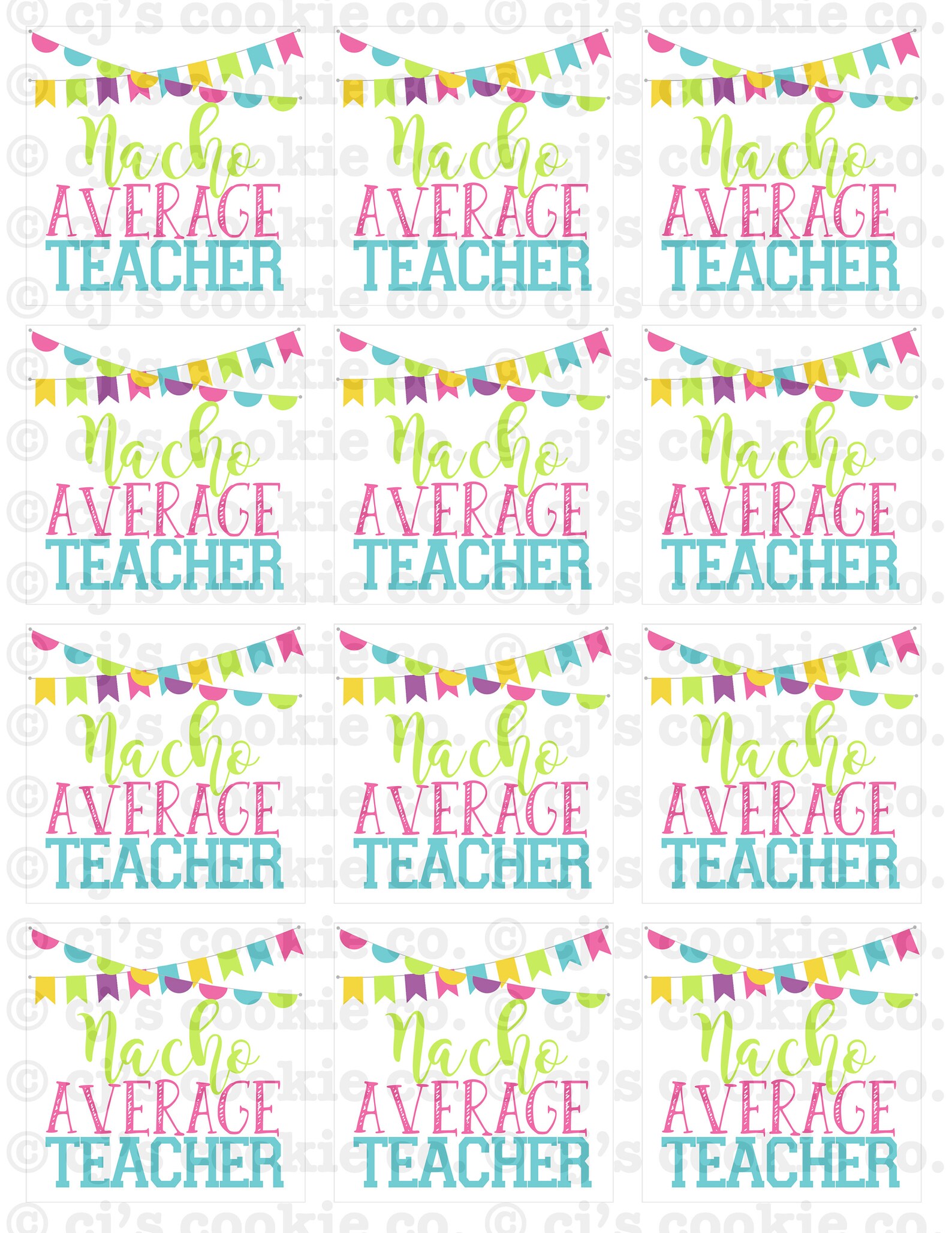 90 Nacho Average Teacher Printable Free 64