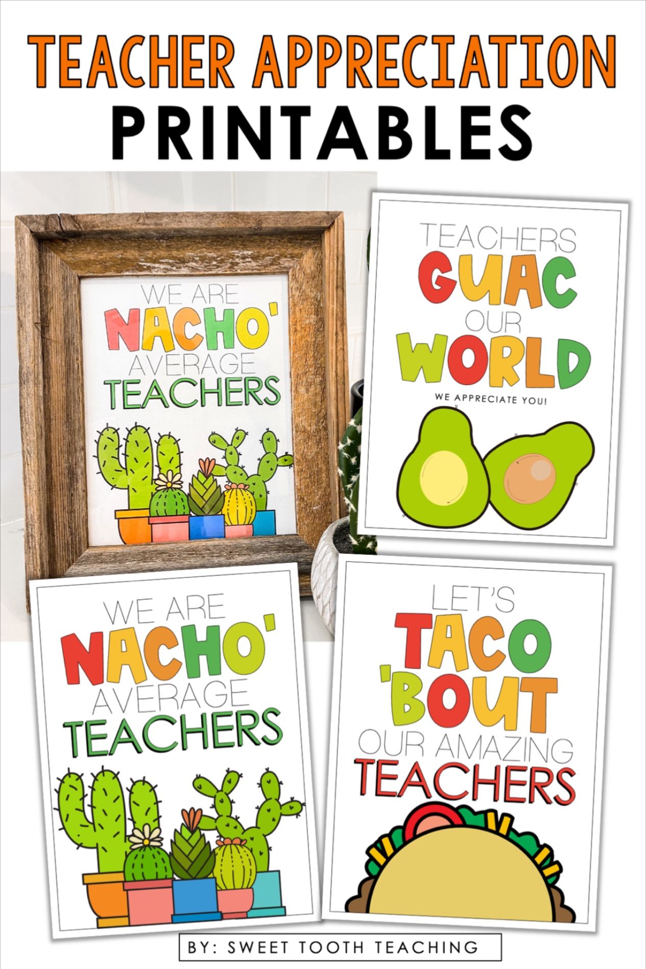 90 Nacho Average Teacher Printable Free 80