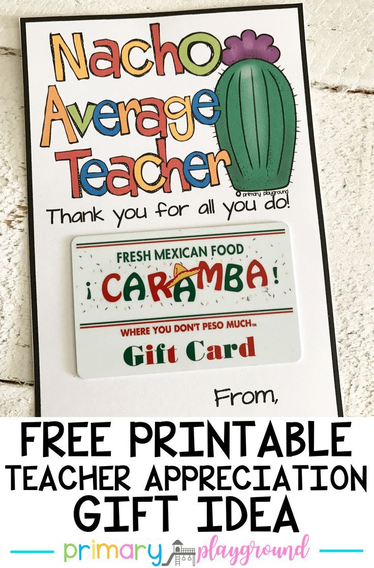 90 Nacho Average Teacher Printable Free 82