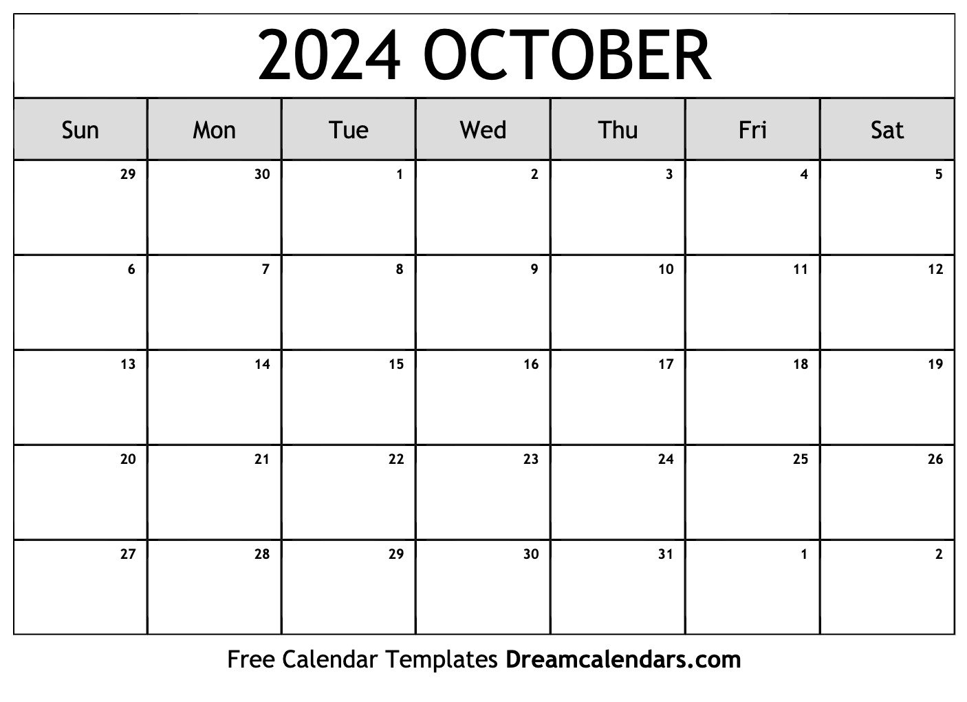 90 October Calendar Free Printable 61