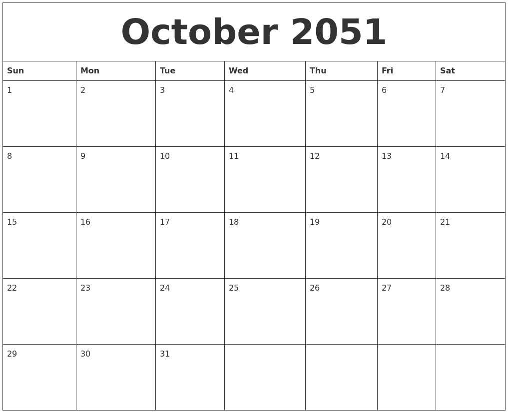 90 October Calendar Free Printable 94