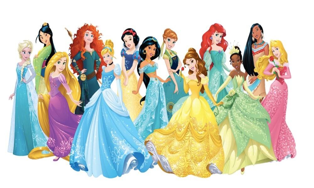 90 Princess Printable Coloring Page 40