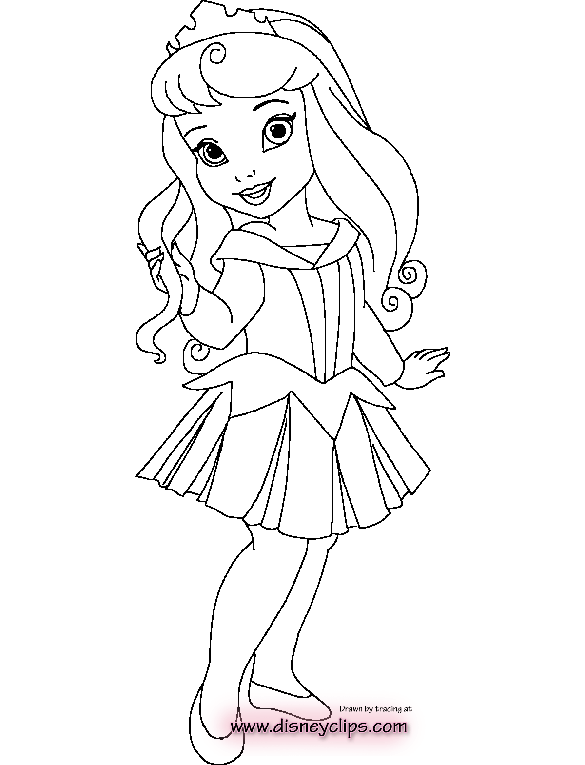 90 Princess Printable Coloring Page 50