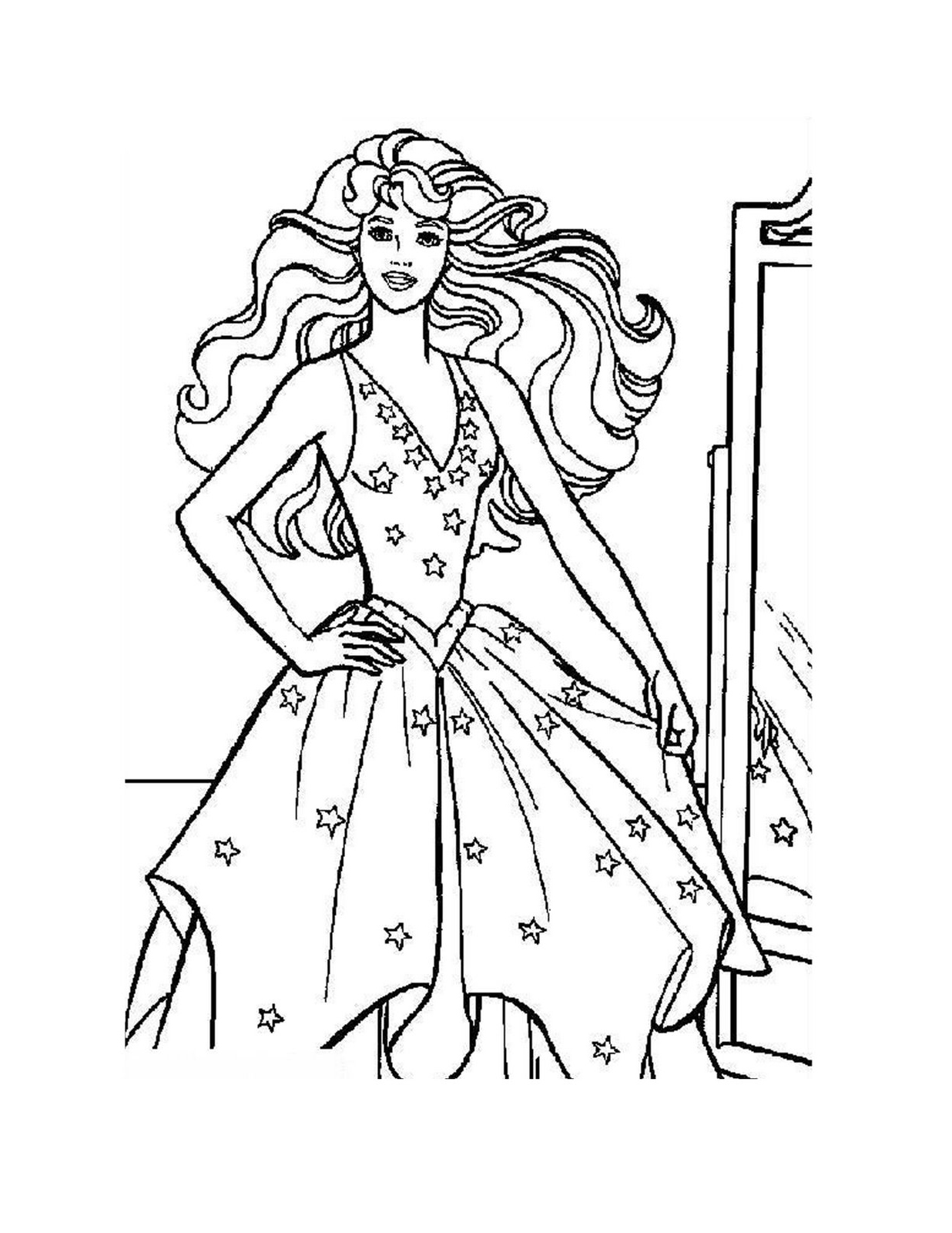 90 Princess Printable Coloring Page 63