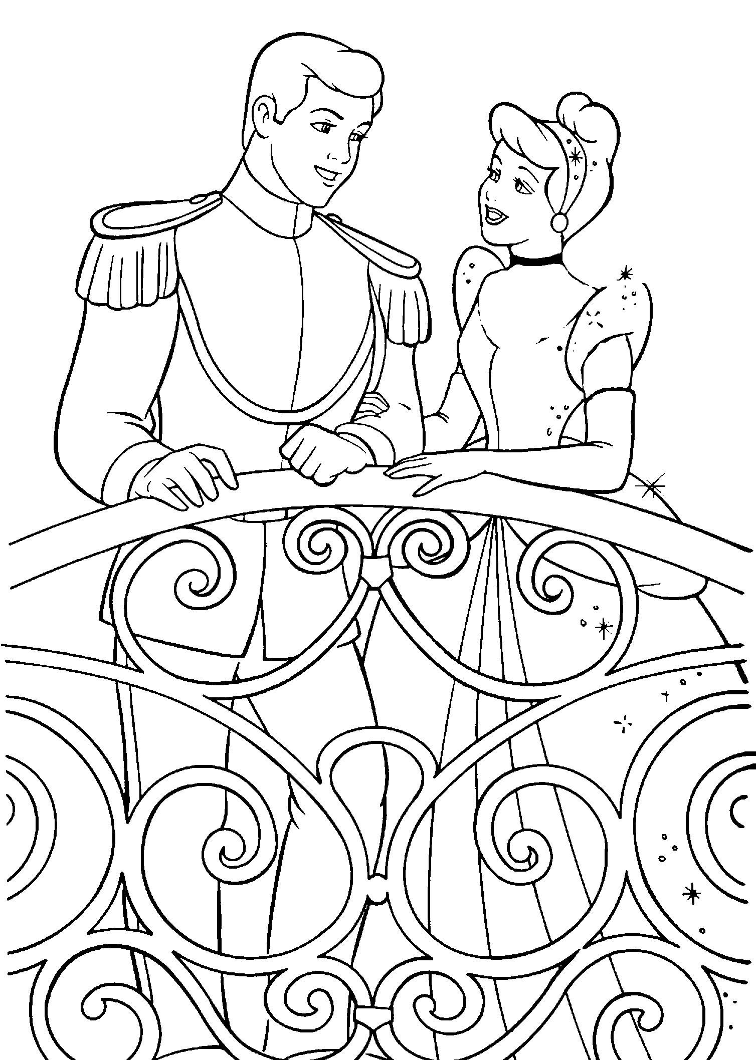 90 Princess Printable Coloring Page 70