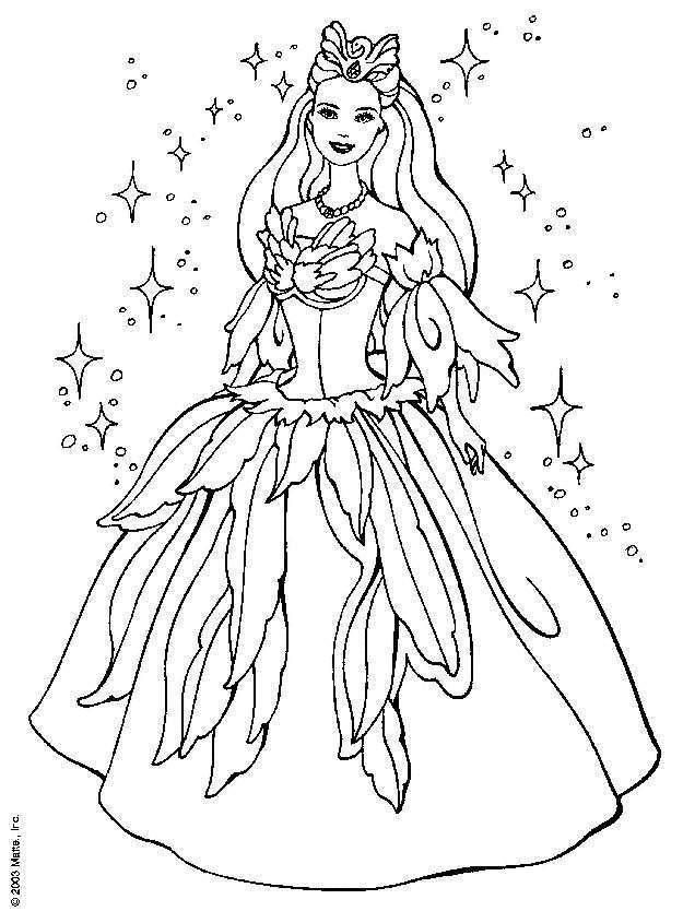 90 Princess Printable Coloring Page 71