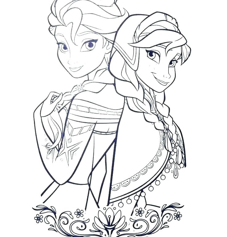 90 Princess Printable Coloring Page 72