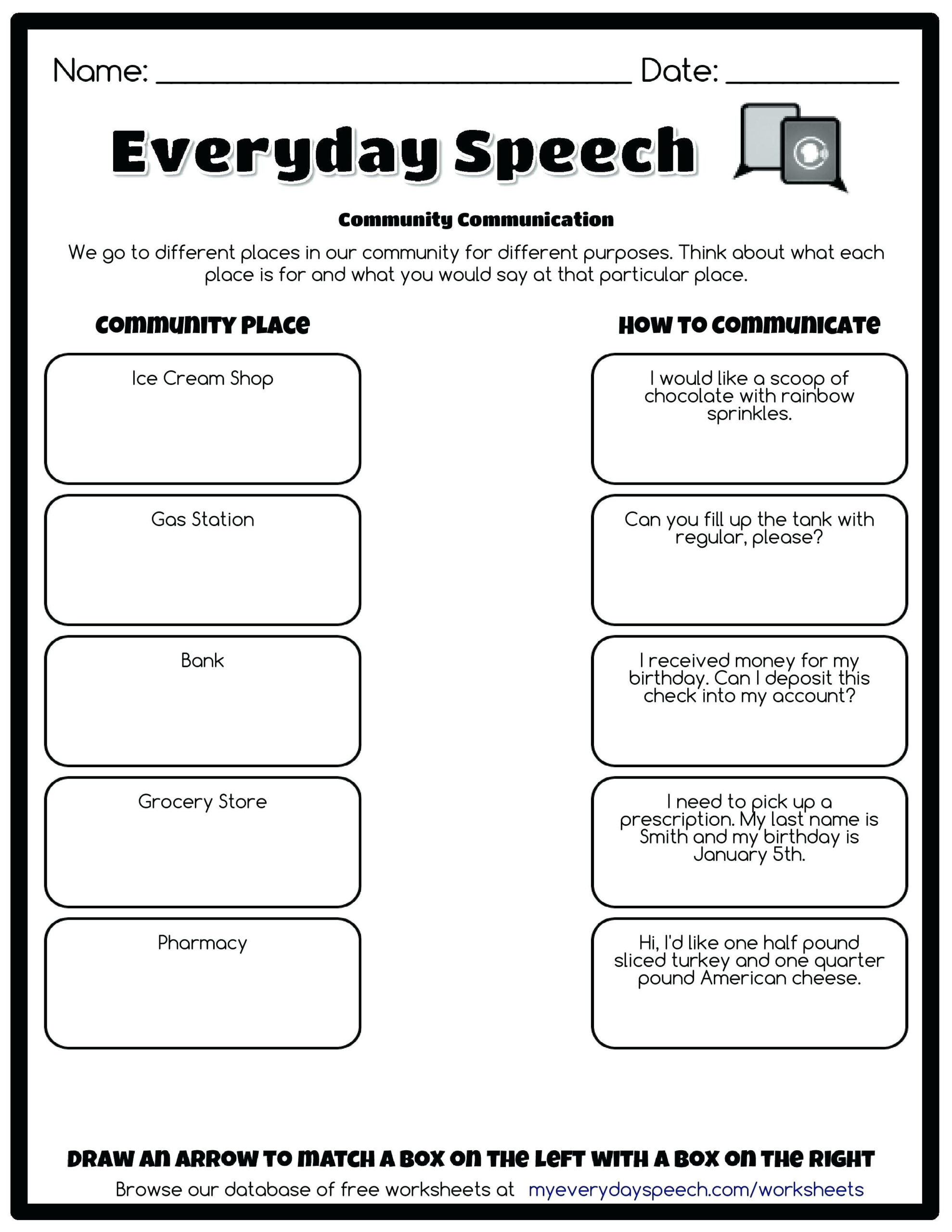 90 Printable Assertive Communication Worksheet 23