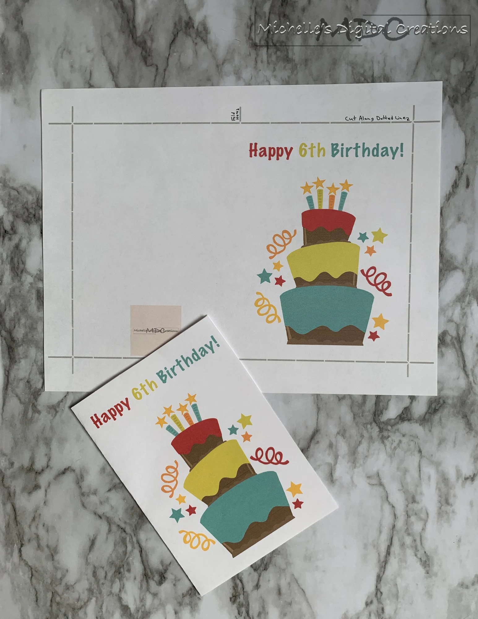 90 Printable Birthday Card Pdf 20