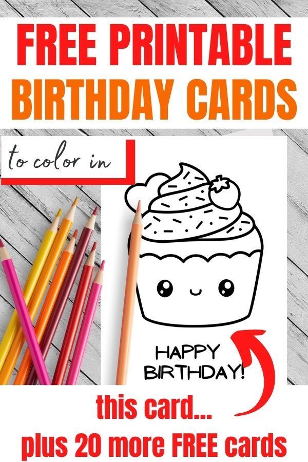 90 Printable Birthday Card Pdf 35