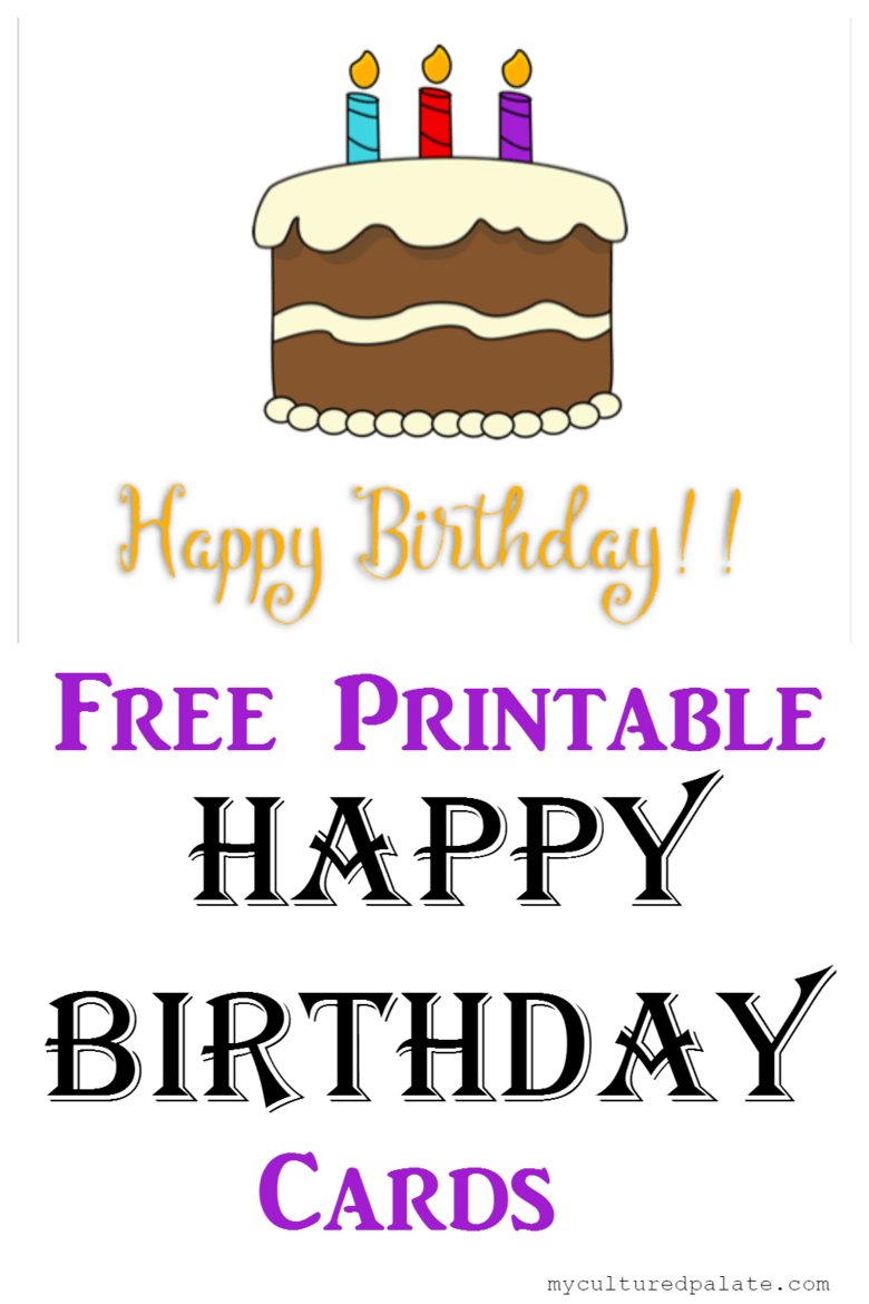 90 Printable Birthday Card Pdf 58