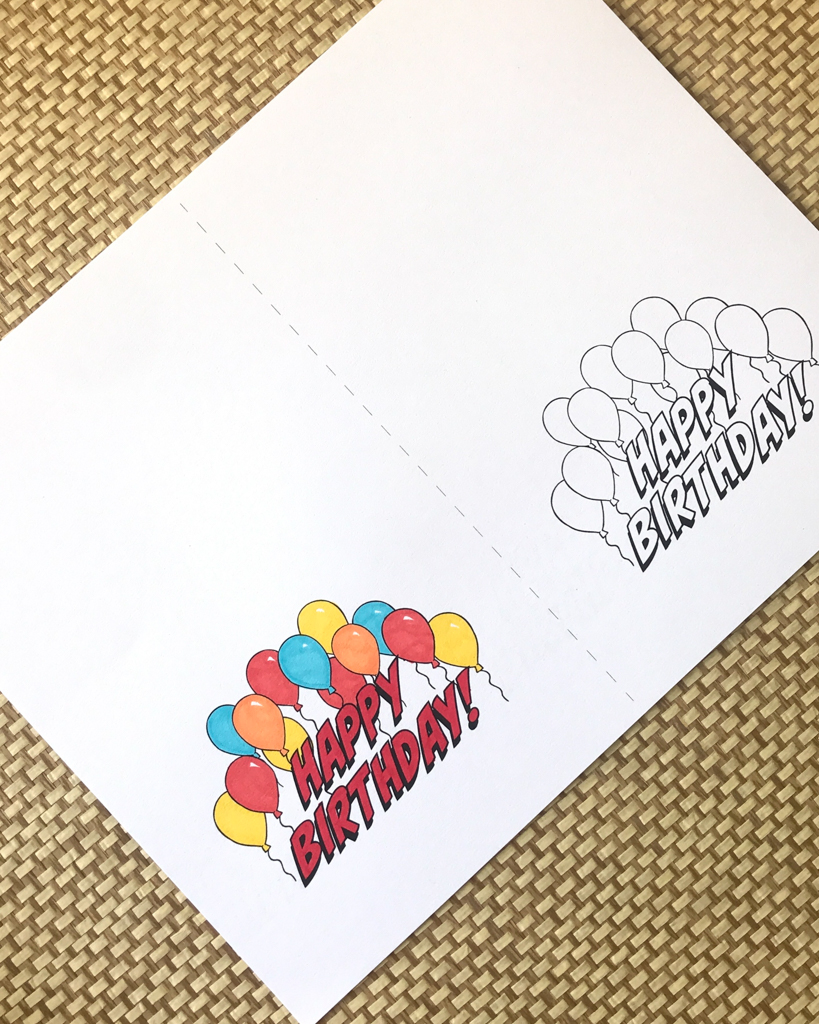 90 Printable Birthday Card Pdf 60