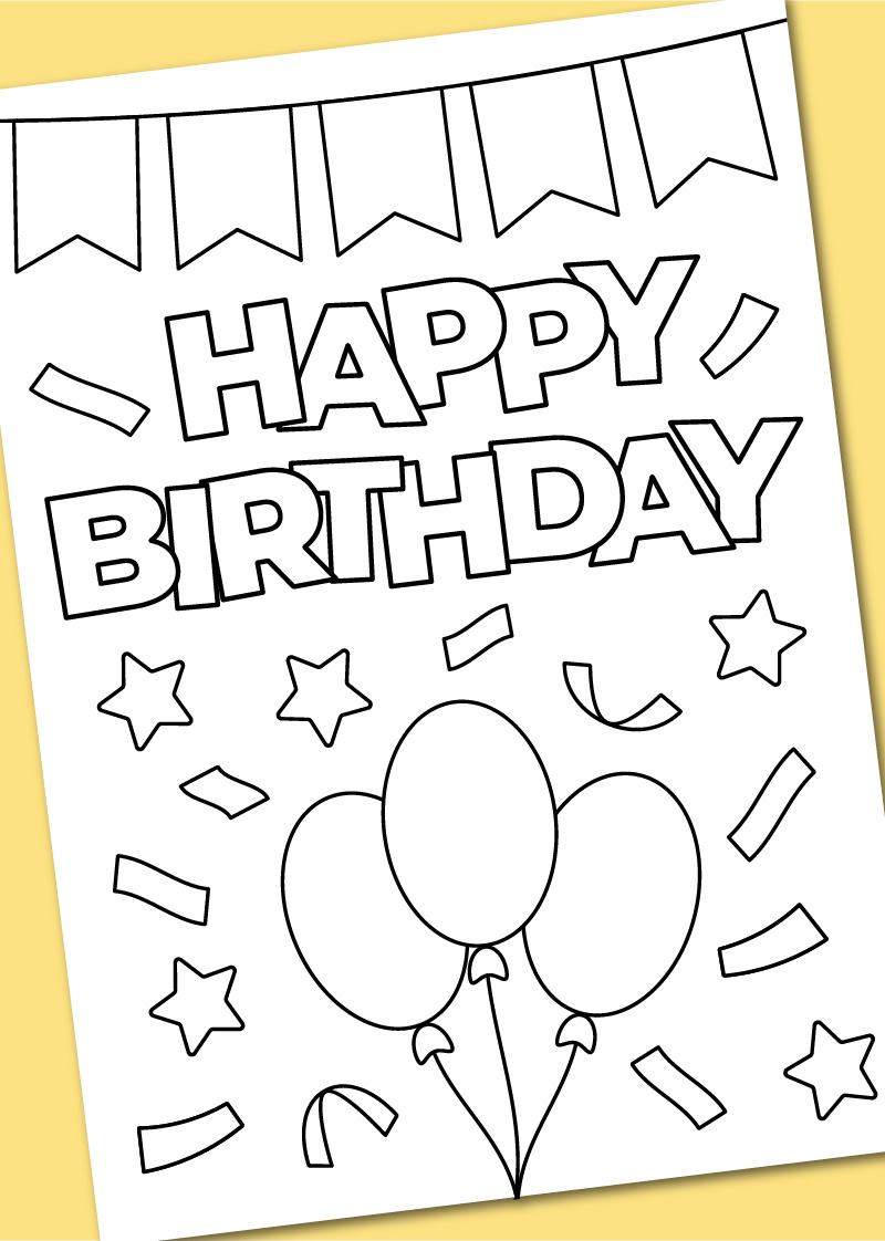 90 Printable Birthday Card Pdf 8