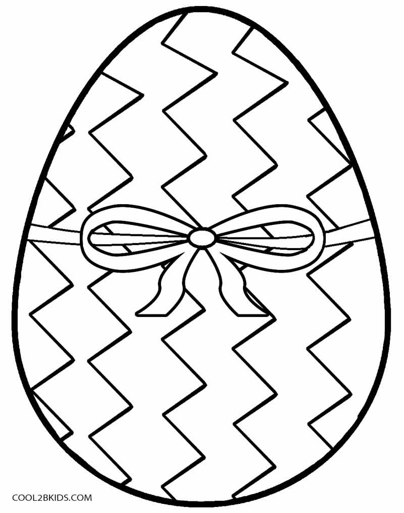 90 Printable Coloring Easter Eggs 49