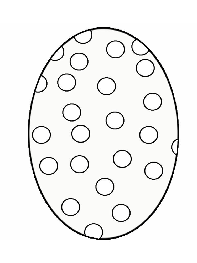 90 Printable Coloring Easter Eggs 57