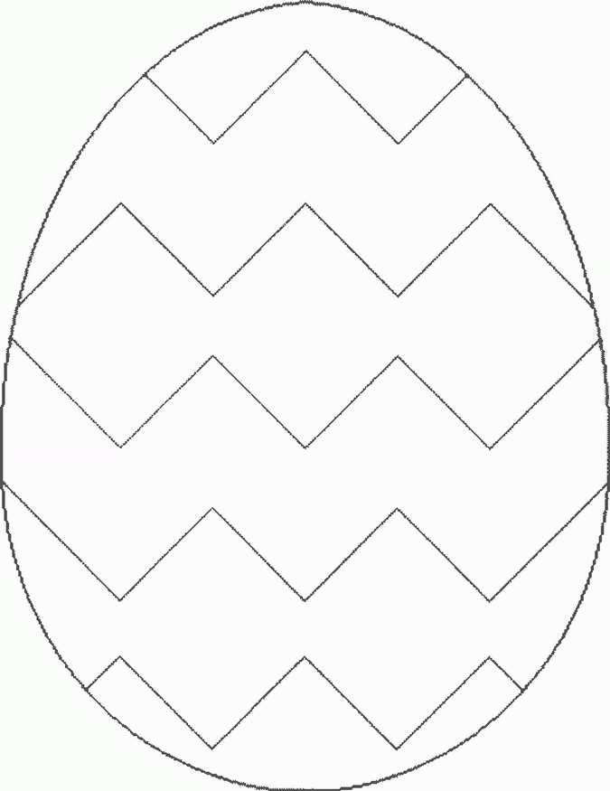 90 Printable Coloring Easter Eggs 77