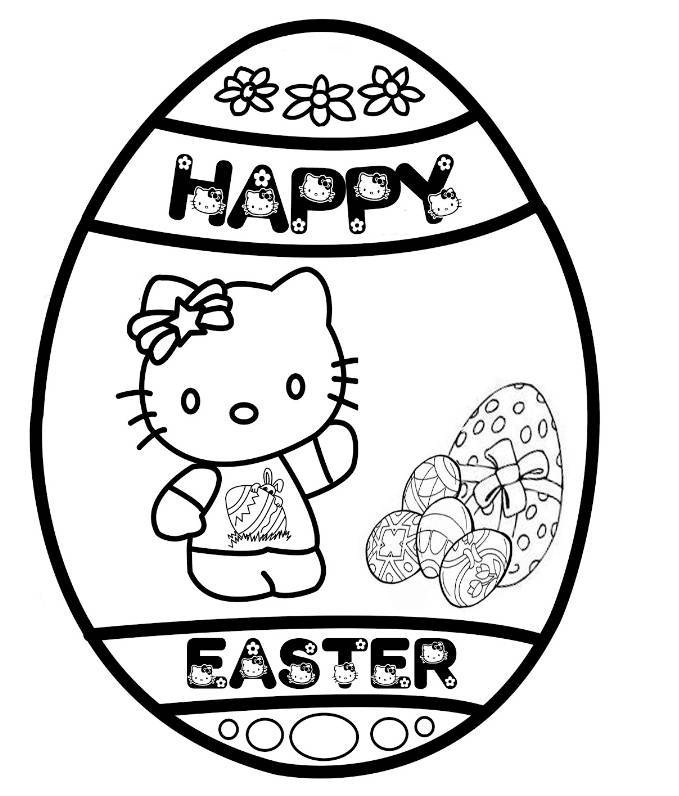 90 Printable Easter Eggs To Color 4