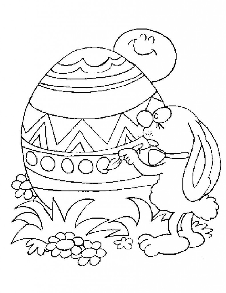 90 Printable Easter Eggs To Color 7