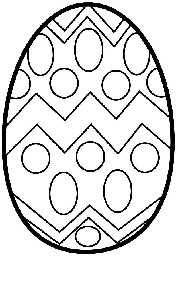90 Printable Easter Eggs To Color 71