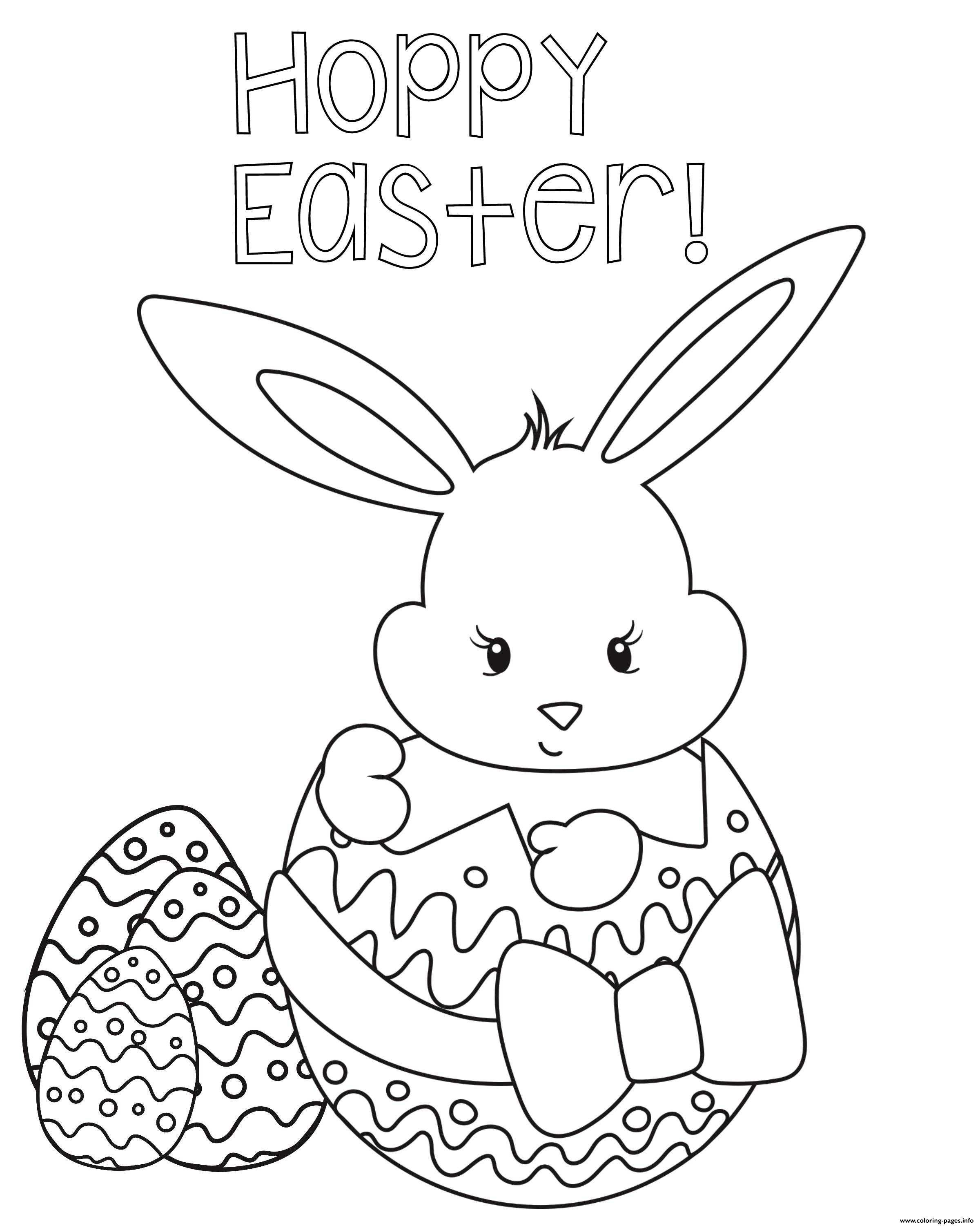 90 Printable Easter Eggs To Color 73