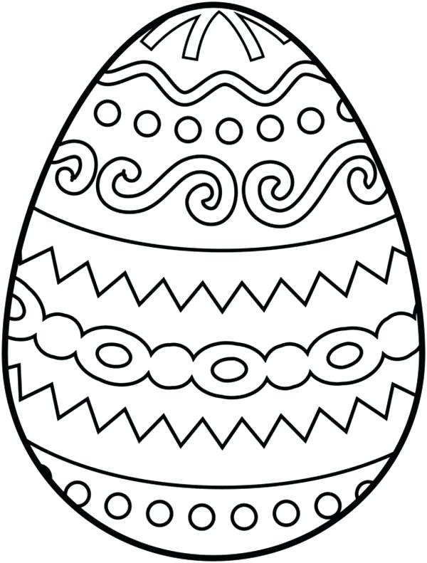 90 Printable Easter Eggs To Color 86