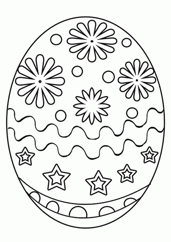 90 Printable Easter Eggs To Color 94