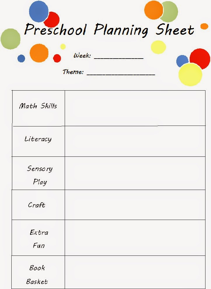90 Printable Montessori Lesson Plan Template 63