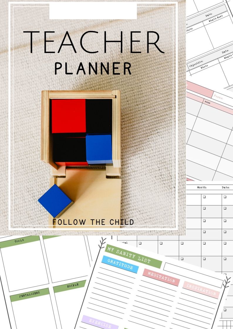 90 Printable Montessori Lesson Plan Template 97
