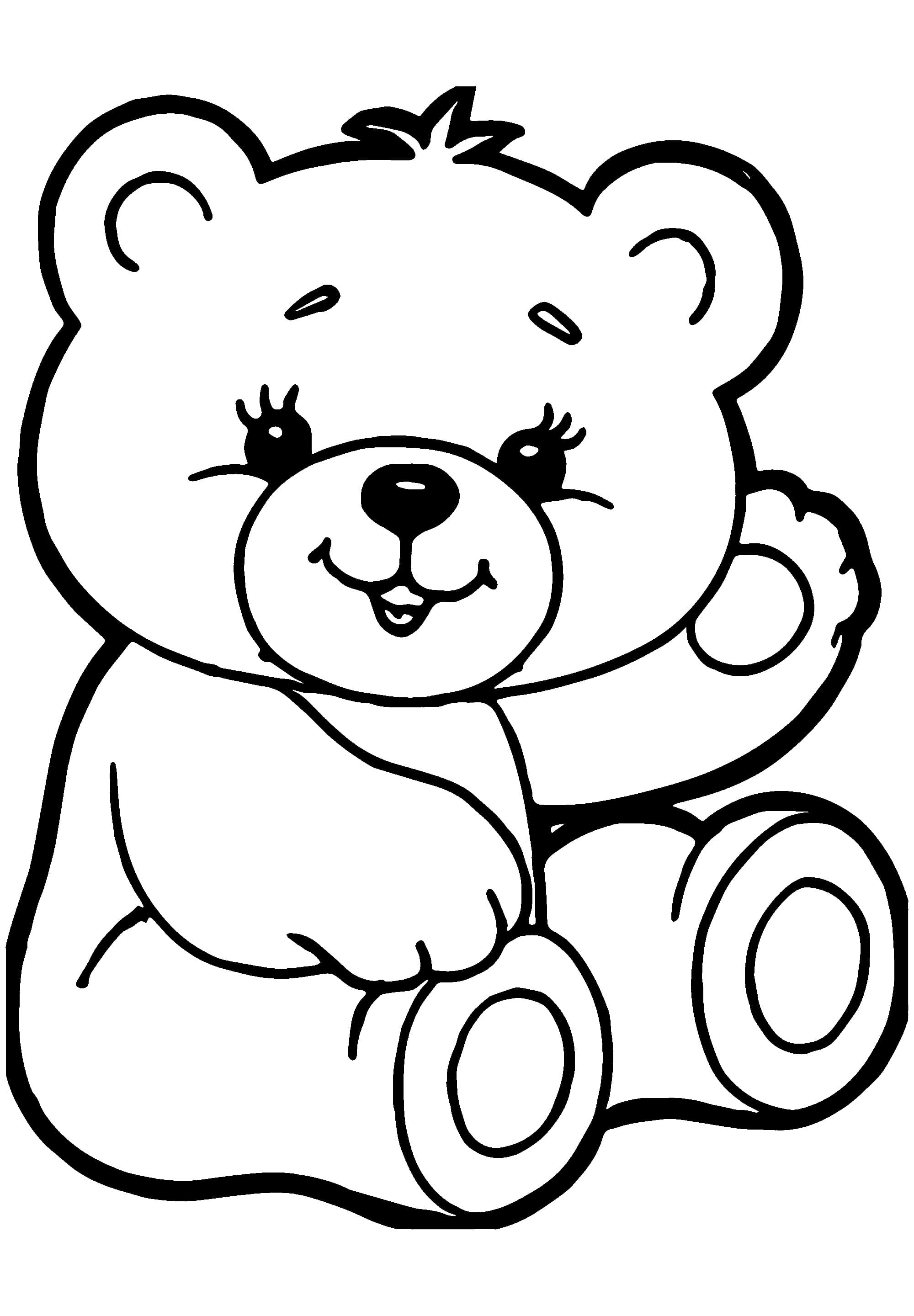 Save 60 Bear Printable Coloring Pages Ideas 10