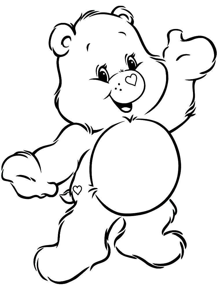 Save 60 Bear Printable Coloring Pages Ideas 12