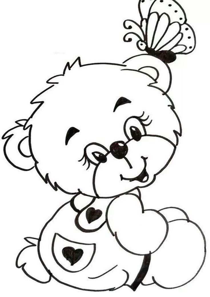 Save 60 Bear Printable Coloring Pages Ideas 27