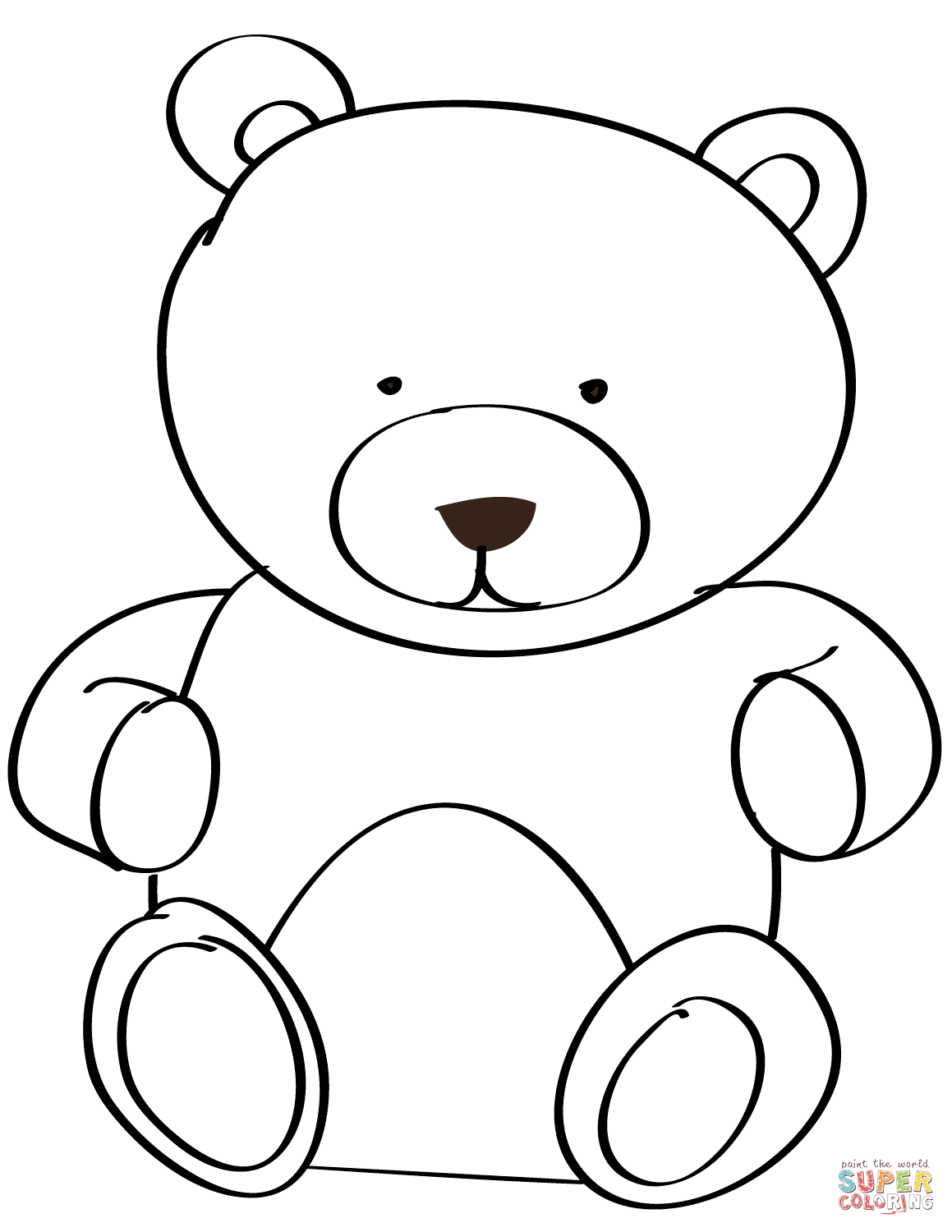 Save 60 Bear Printable Coloring Pages Ideas 28